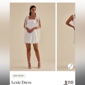 Birdy Grey Alex/Lexie White Mini Dress